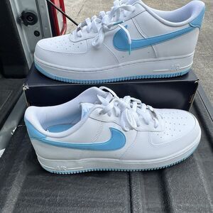 Nike Air Force One Low University Blue White FQ4296-100 Men’s Size 13